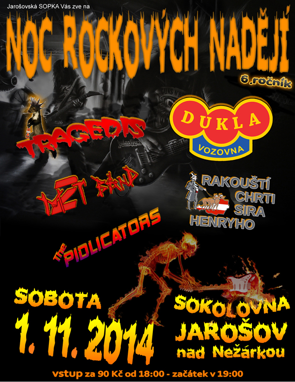 Noc rockových nadějí 2014